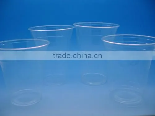 Transparent Plastic Cup With Lid (not for Hot Liquid) 100% Biodegradable PLA photo-2