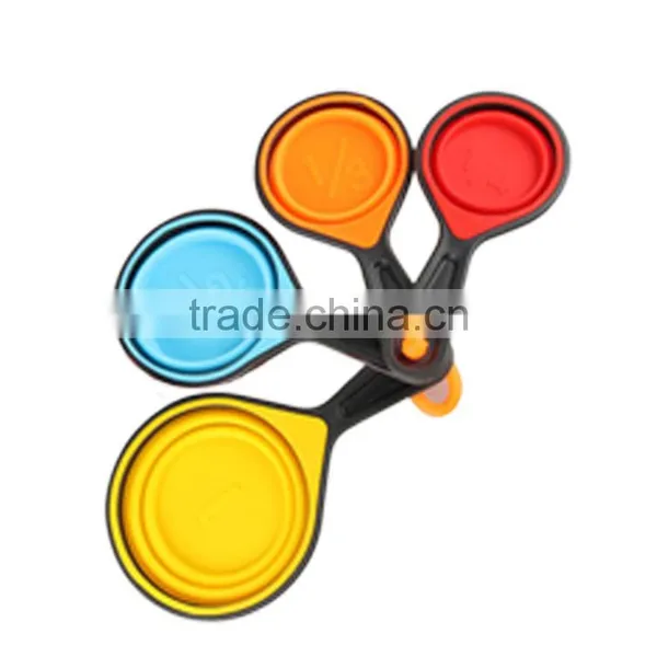 Promotion Factory Price Collapsible Silicone Homeware Measuring Cups photo-6