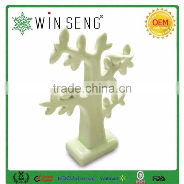 Ceramic Love Birds Stand on the Tree for Sale photo-5
