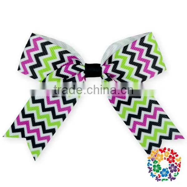 Christmas Ribbon Hair Bows for Christmas Party Girls Decoration Boutique Hair Bows for Christmas photo-3