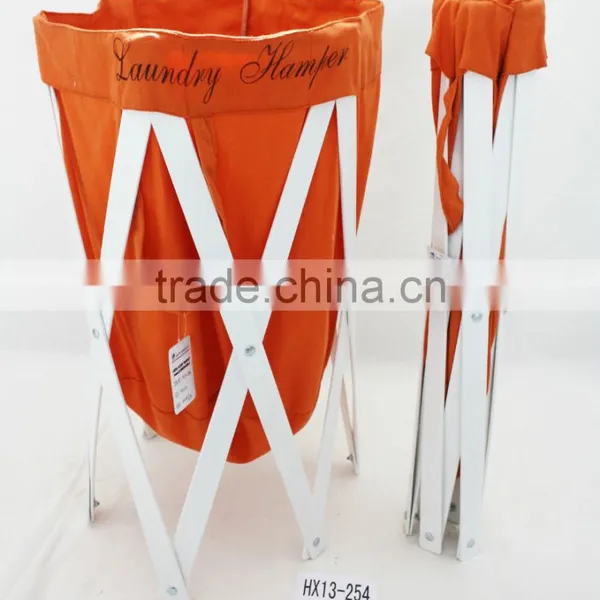 Canvas Foldable Laundry Basket photo-4
