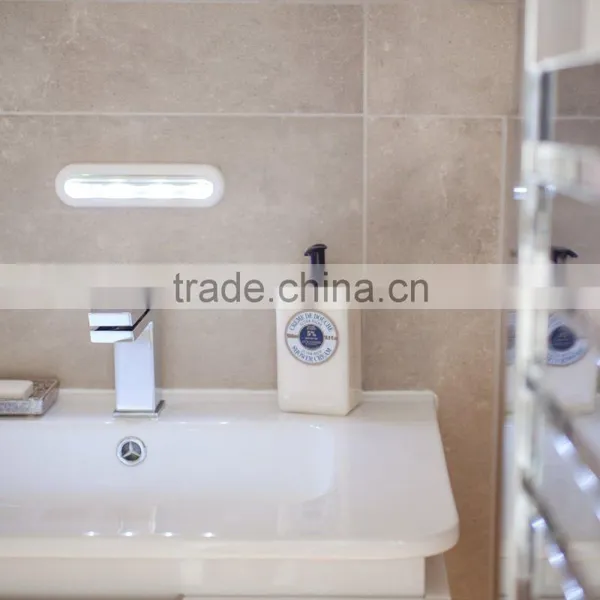 Twin Pack of Cool White LED Touch Operated Battery Cupboard Night Lights photo-3