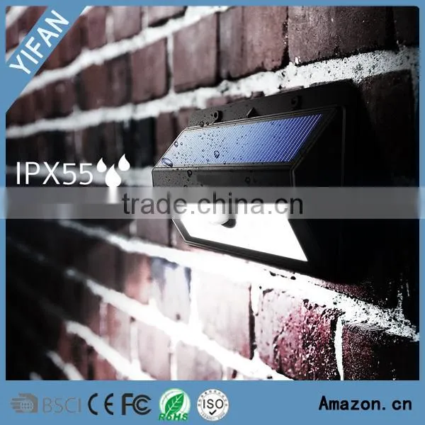 Led Garden Wall Light 20Led Infrared PIR Sensor Solar Supply Light Outdoor Wireless Security Ilumination photo-6