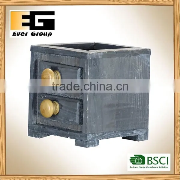 Imitation Wood Planter Box With Grey -wash photo-2