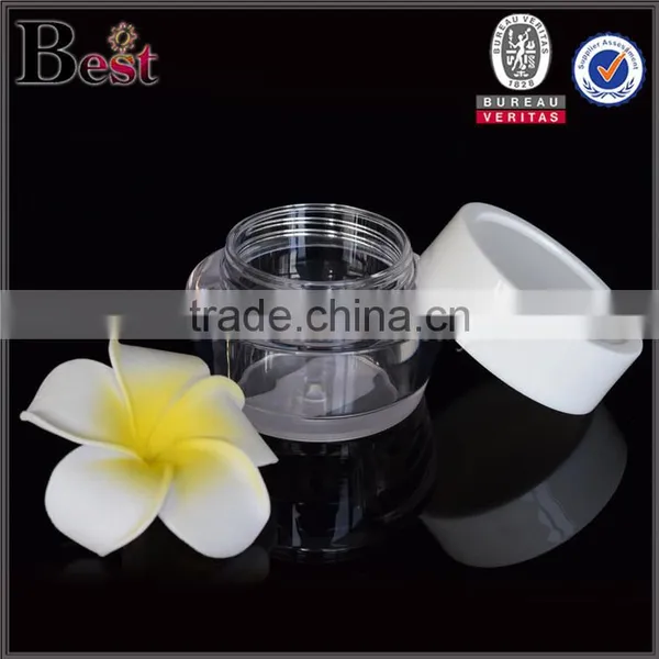50g Square Double Wall Plastic Empty Cream Jars High Grade Cream Jar photo-6
