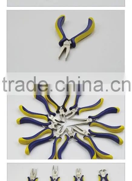 2015 Cheap Nickel Steel 4.5" Mini Flat Nose Pliers photo-5