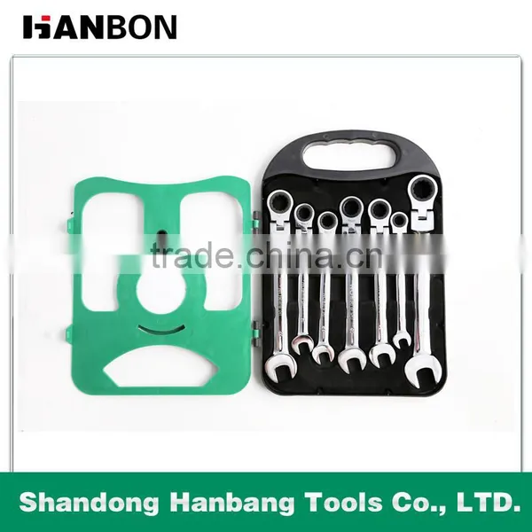 Flexible Head Combination Ratchet Wrench photo-3