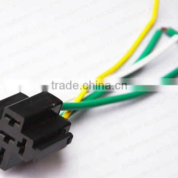 4 Pin Car Relay Socket 12V 24v 40a/14vdc Relay Socket photo-2