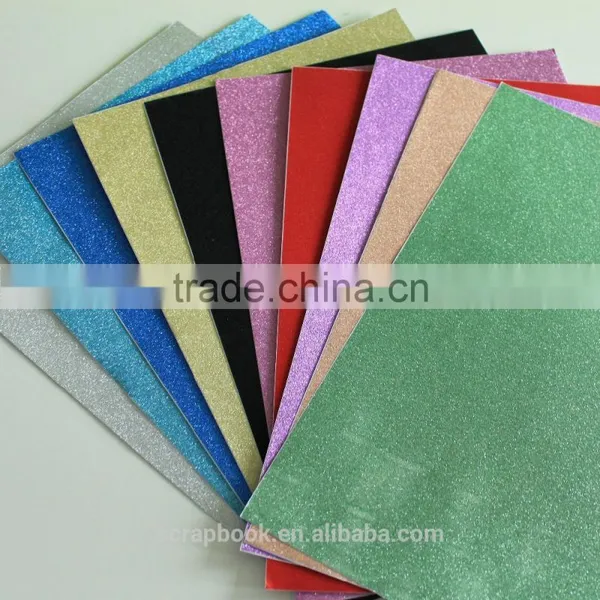 Colorful Adhesive Stickers Glitter Paper photo-3