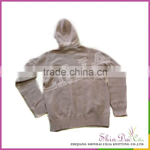 Latest Design and Good Quality 100% Cotton Sport Style Sweater Hoodie for Girl photo-2