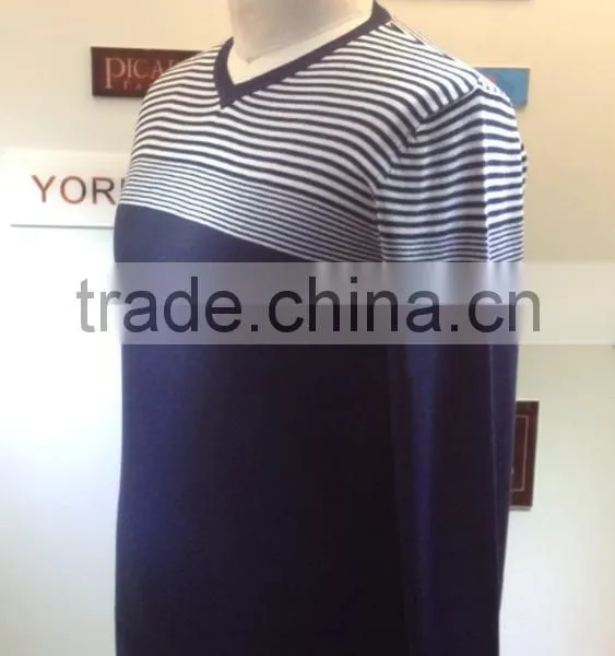 2015 New Fashion Knitting Men Sweater Sleeve Theme 3 photo-2