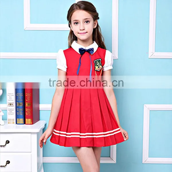 Stylish Girls School Uniform Design School Girls Pinafore photo-4