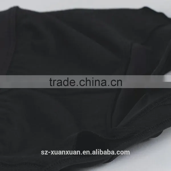 100% Cotton Plain Black Running Vest for Women photo-5
