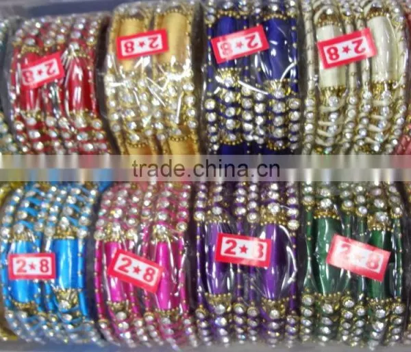 STOCK CLEARANCE Fashion Turquoise Silk Thread Bangles,Bridal Wholesale Bangles Bracelet,Fashion Bangle Sets photo-4