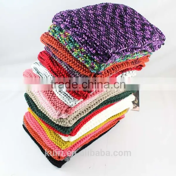 2016 New Fashion South Korea Coarse Wool Handmade Women Scarves in Winter Korean Knitting Scarf Lovers Thickening photo-6
