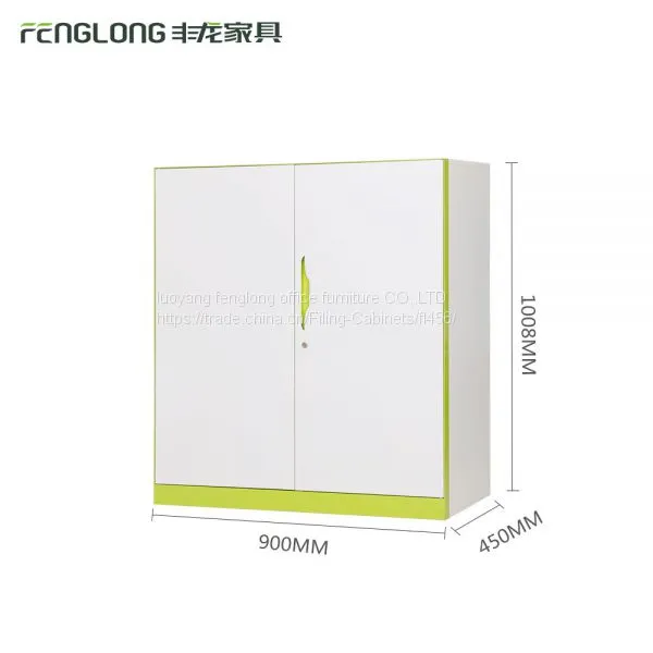 Modern 2 Doors Short Filing Cabinet Cabinet Doors Cabinet Furniture photo-2