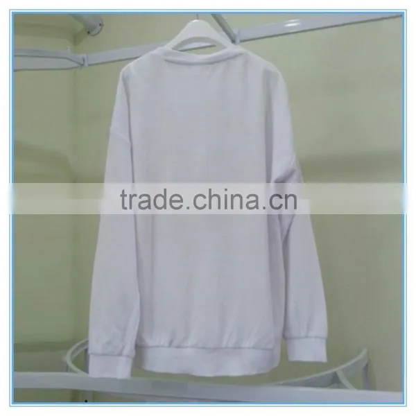 Knitted Pullover Sweatshirt Hoodies, Custom Hoodies/sweatshirt, Plain Round Neck T-shirt photo-2
