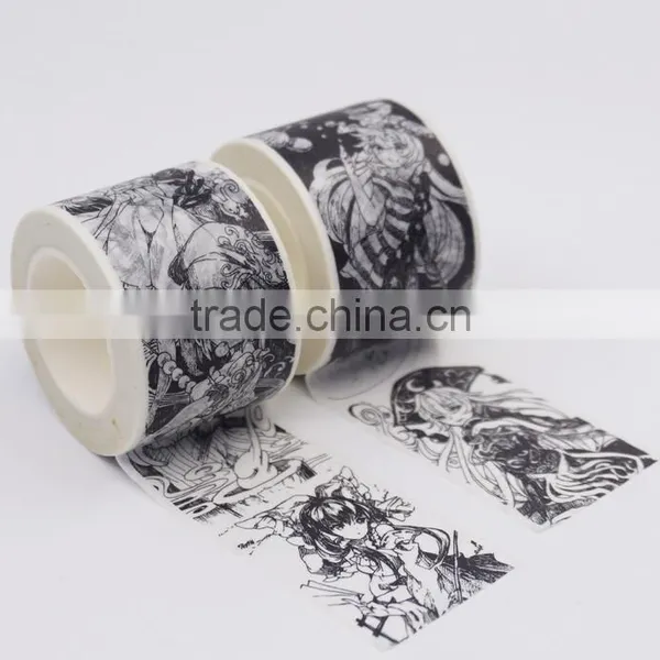 High Quality Stationery Masking Deco Tape Sticker photo-2