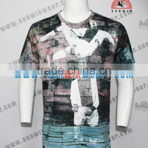 Wholesale Sports Polyester Good Quality T-shirts photo-3