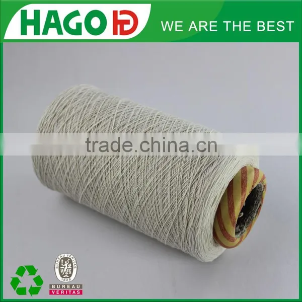 Sale Undyed Ne20s Recycled Cotton Yarn for Weaving Towel Sock Yarn Knitting photo-2