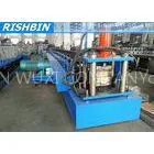 Manual / Automatic Decoiler Steel Door Frame Roll Forming Machine With 15 KW Power