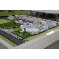 Miniature Commercial Building Model Making for Auto Mall photo-3