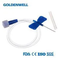 Medical Disposable Scalp Vein Set Butterfly Wings Luer Lock Connector
