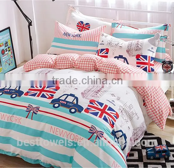 100%cotton Printed Fantasy Bedding Set photo-4