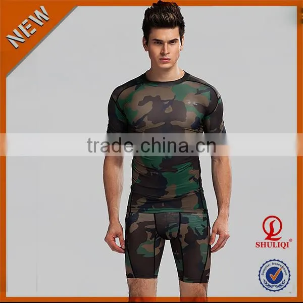 Wholesale Tracksuit ,custom Gym T-shirts& Shorts Sport Wear ,sport Suit With Cheap Price H-693 photo-2
