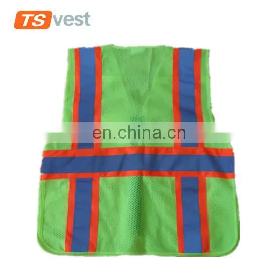 5 Point Breakaway Hi Vis ANSI Class 2 Security Safety Vest Reflectorized Vest photo-2