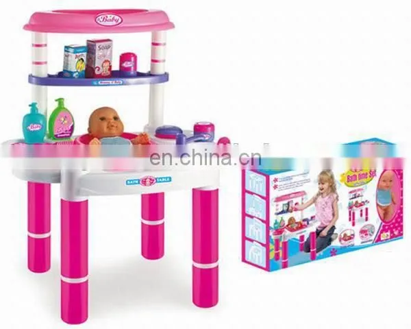 Kids Colorful Plastic Rocking Horse Toys, Riding Horse Set With Doll And Music photo-4