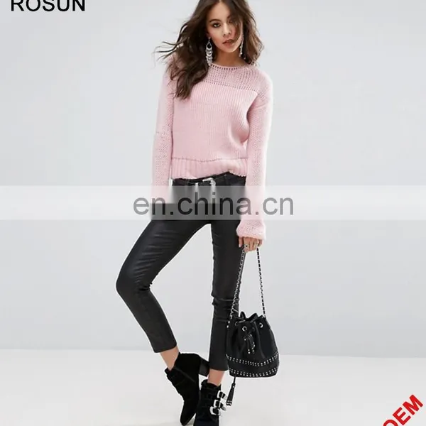 Ladies Oversized Pullover Chunky Open Knit Sweater Jumper photo-4