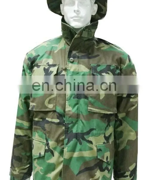 Hot Sale Army Woodland Camouflage Military Army M65 Jacket photo-2