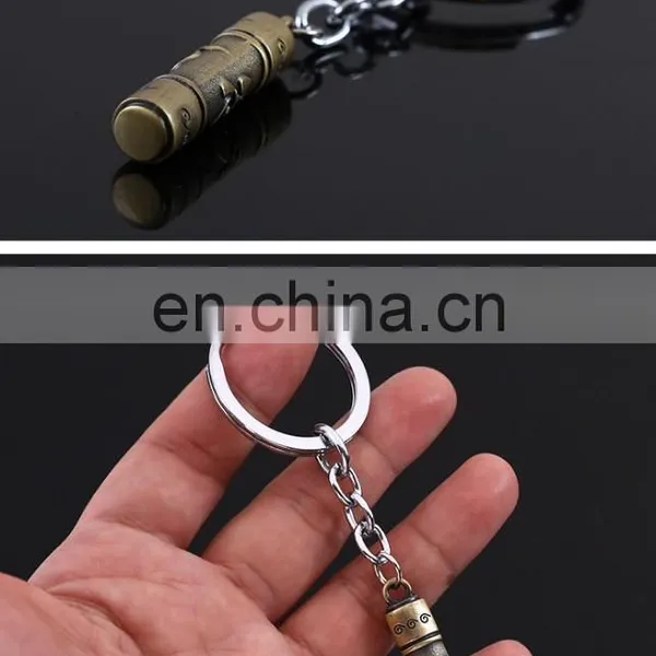Naruto Scroll Key Chain Bronze Wholesale Hot New Anime Key Chain Naruto Key Chain photo-2