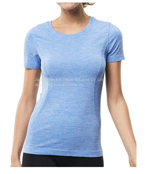 Women's Short Sleeve Sport Tee Moisture Wicking Athletic Shirt photo-2