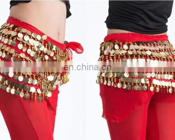 Full Sequins Belly Dance Hip Scarf Y-2036# photo-2