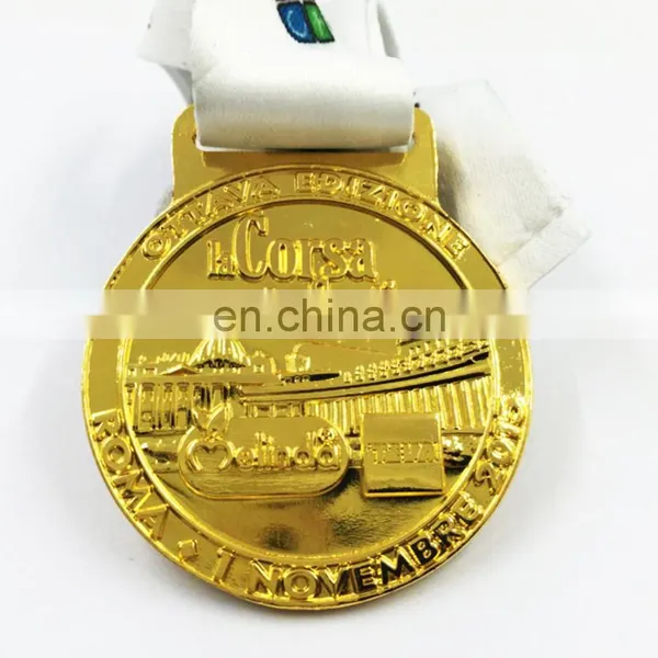 BSCI Factory Supply Cheap Custom Logo Running Award Sport Metal photo-3
