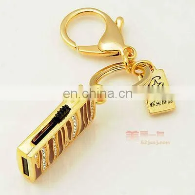 Custom Crystal Metal Usb Keychain, Usb Flash Drive photo-3