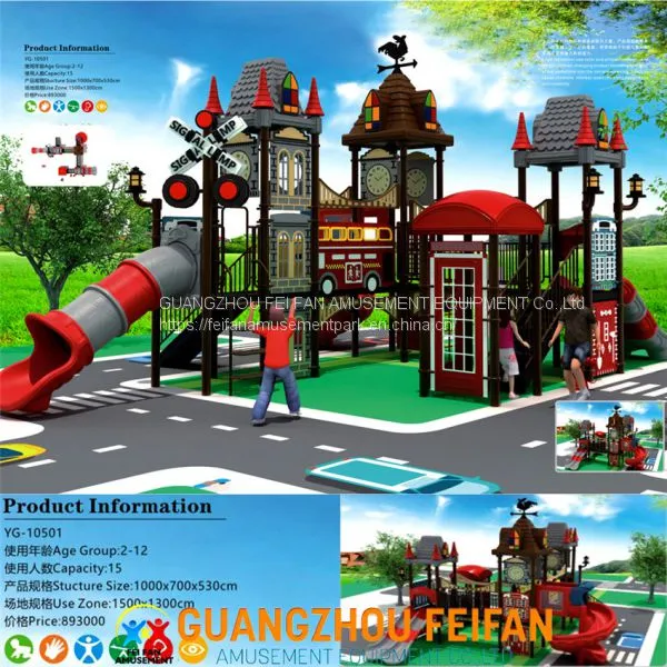 Plastic Outdoor Playground photo-5