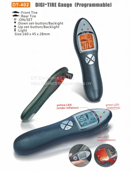 Digital Tire Gauge (programmable)