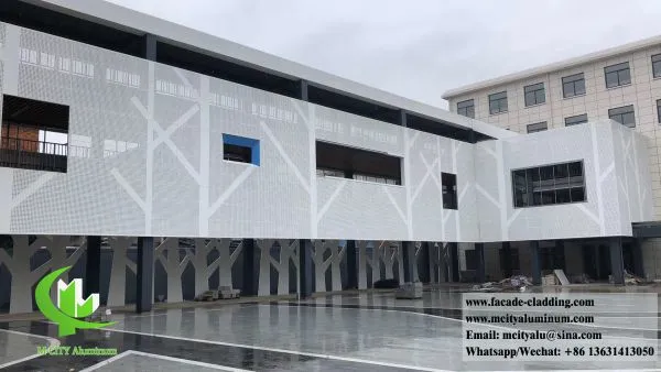 Factory Price 3.0mm Aluminum Facade Solid Aluminum Panel Metal Cladding Panel Supplier in Foshan, China photo-3
