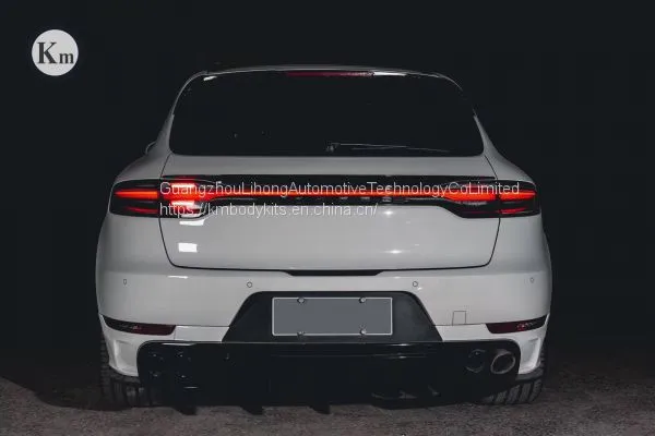 Km for 2018-2020 Macan 95B.2 Upgrade Samll Bodykits ABS Material photo-4