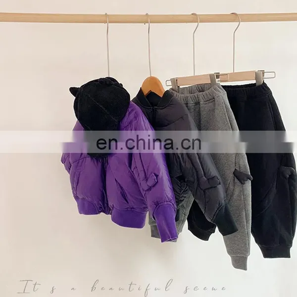 6358 Baby Clothes Pants Children Winter Kids Girl Cute Casual Pants photo-6