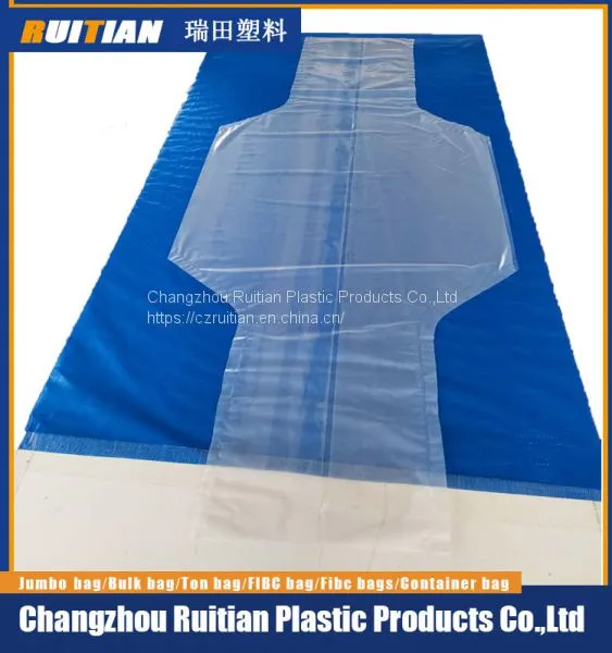 Bottleneck Type FIBC PE Inner Liner Bag/Dimension and Thickness Customized PE Inner Liner Bag photo-5
