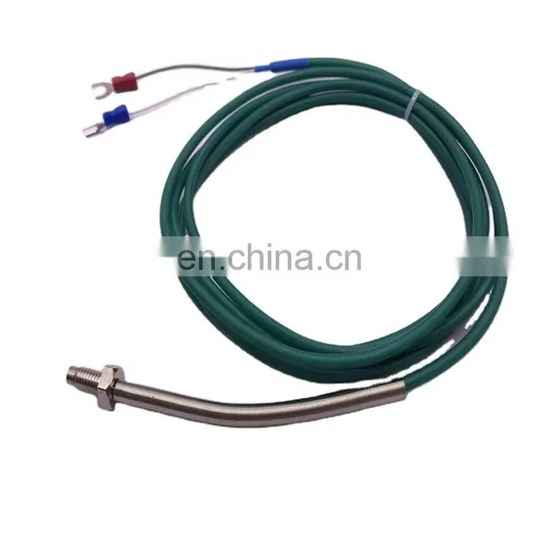 2-wires Cable tf Thermocouple J Temperature Sensor With M6 Thread Probe photo-2