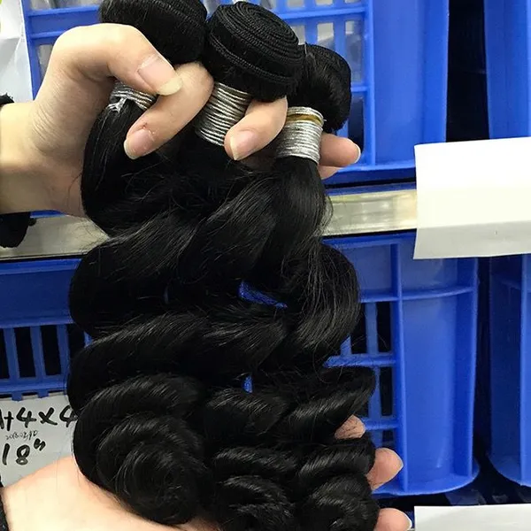 KHH Raw Human Wavy Hair Extensions Company, Raw Indian Temple Hair Directly From India photo-3