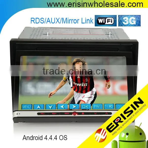 Erisin ES2007A 7" 2 Din Android 4.4.4 Car Multimedia GPS Player With DVB-T Input