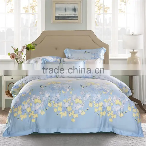 60/80 Tencle Printed Duvet,Bed Sheets,Pillow Case photo-5