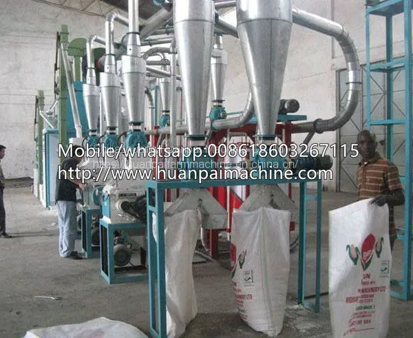Maize Milling Machine Automatic 30TPD Grain Flour Milling Machine With Best Price photo-5