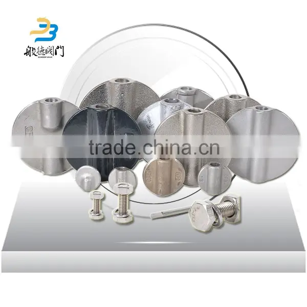 High Performance 10 Inch Flange Connection Worn Gear Operated Metal Hard Sealing Butterfly Valve photo-6
